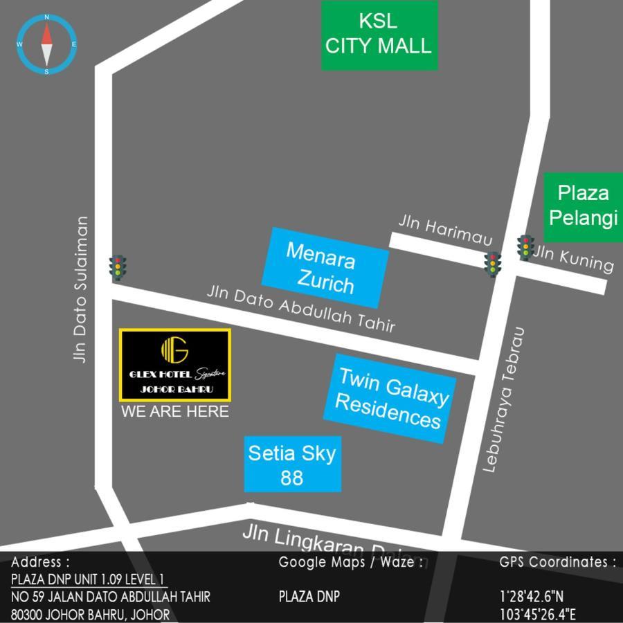 Glex Hotel Signature جوهر بهرو المظهر الخارجي الصورة